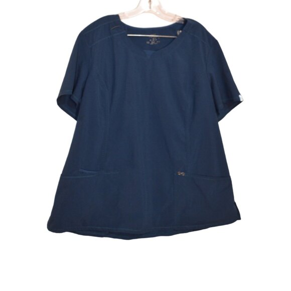 INFINITY CHEROKEE (R) Top Scrub V-Neck Customized Pockets Stretched Back 2XL - Picture 1 of 10